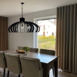 Blackout Verdunkelungsvorhang, matt, Farbe- Chocolate Martini